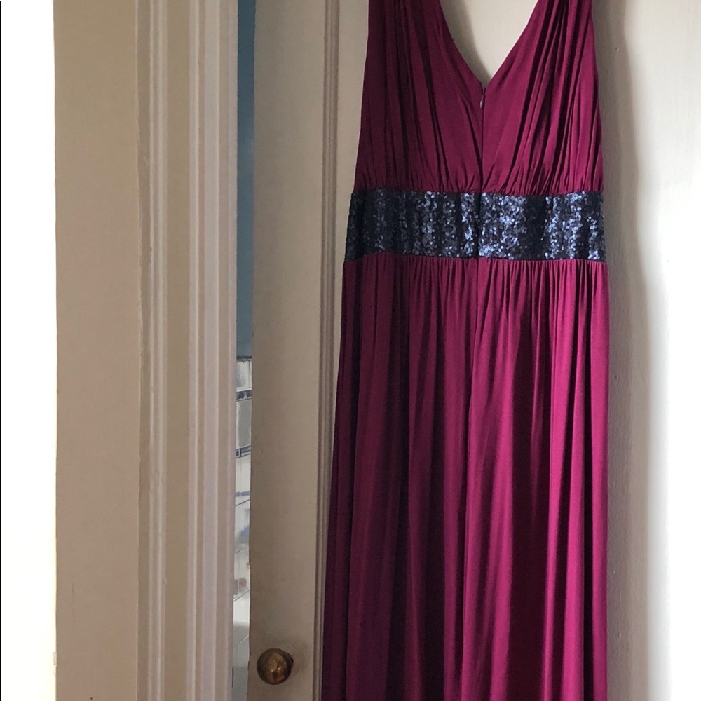 ASOS Curve Floor Length Jersey Gown Sz 18